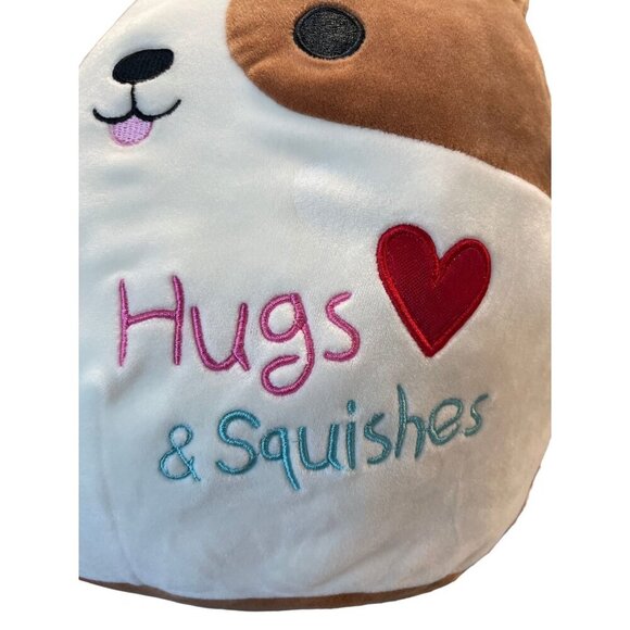 Squishmallows Hugs & Squishes Reginald Corgi Dog Plush Pillow 12" Soft & Cuddly - Picture 2 of 4